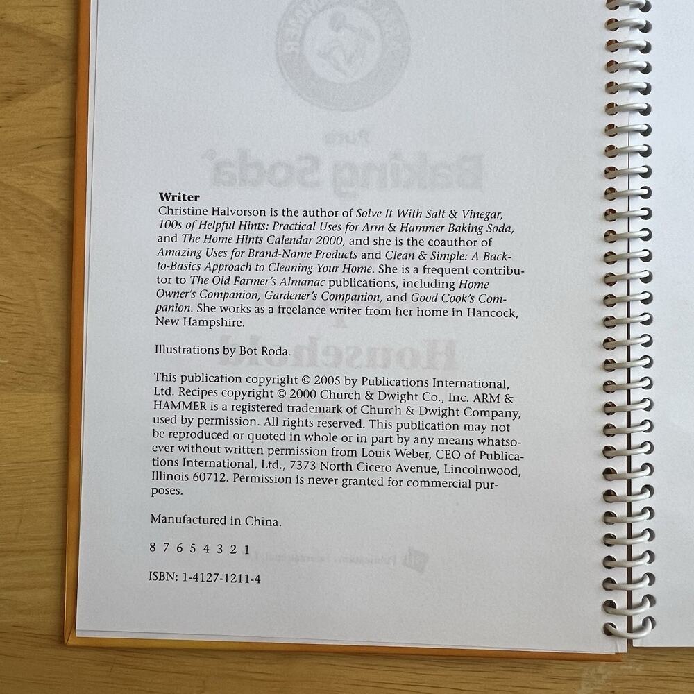 Over 100 Helpful Household Hints With Salt Baking Soda And Vinegar Hardcover - Picture 7 of 13